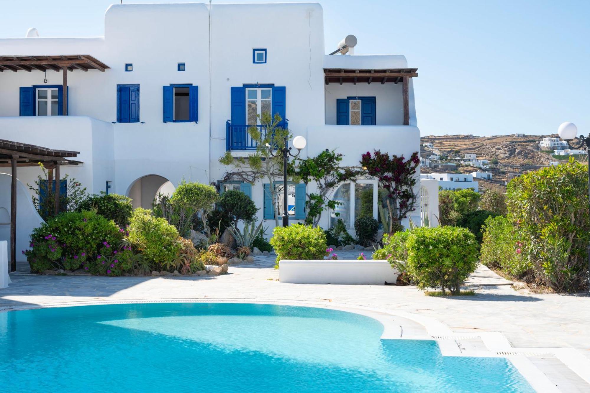 Charisma House Ornos Beach Mykonos Apartment Mykonos Town Exterior photo